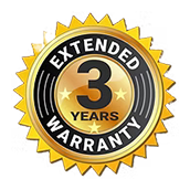 Three year extended warranty