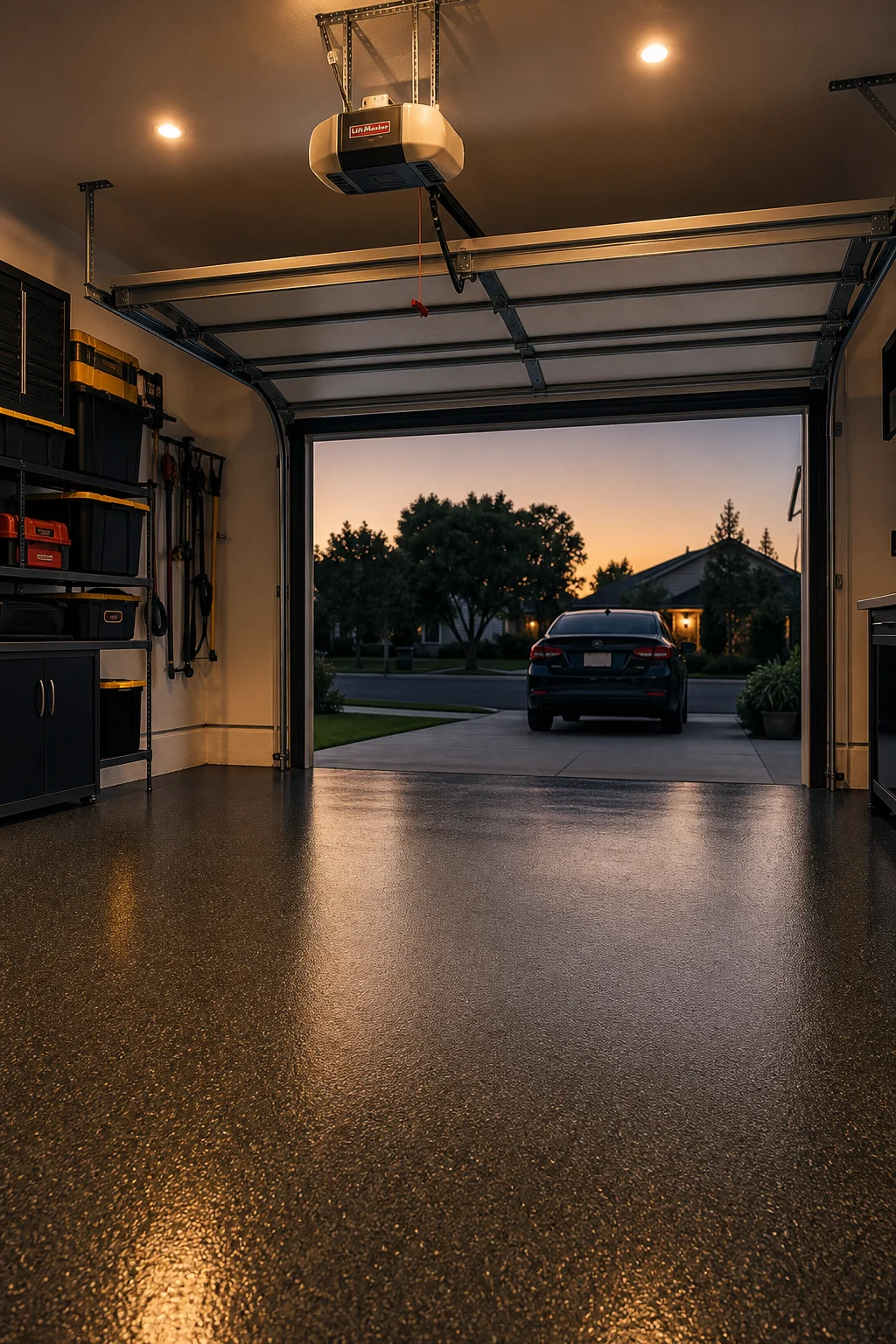 Garage door repair work in Maryland